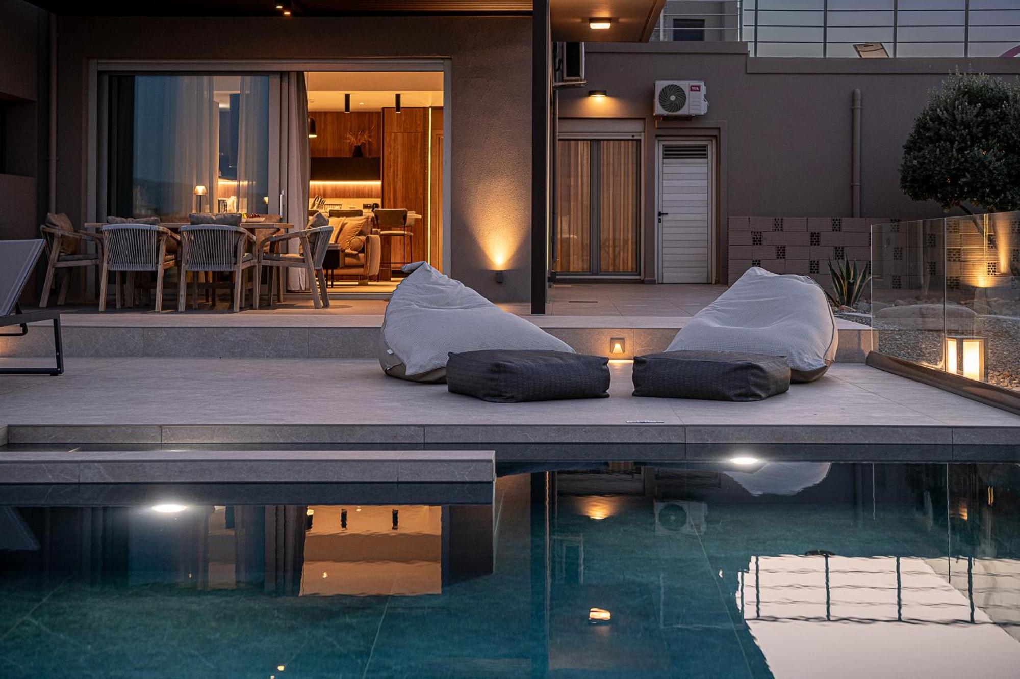 Agave Hill Luxury House Villa Khania Eksteriør bilde